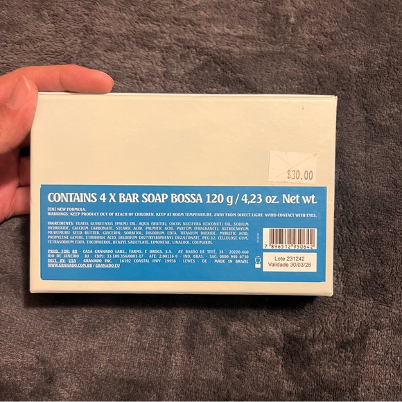 Bossa Granado Rio Soap Set of 4 - Picture 7 of 9